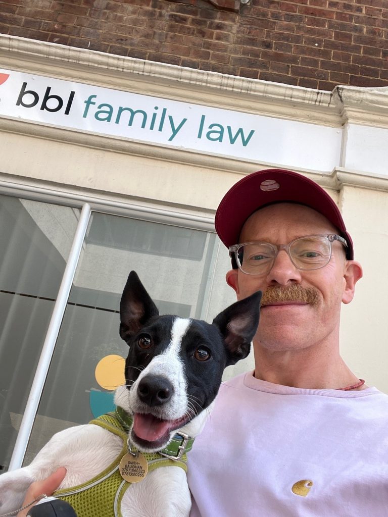 Peter and dog!
